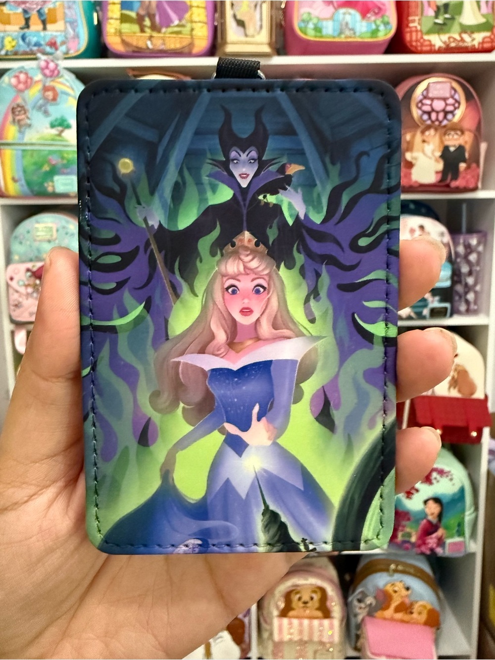 Disney Aurora and Maleficent CardHolder - Picture 2 of 5